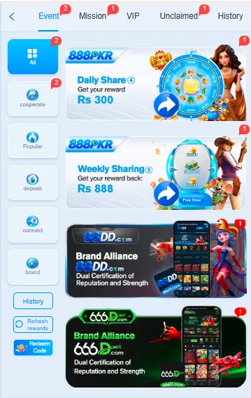 888PKR Game bonus screen