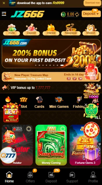 The images show the JZ666-game dashboard.